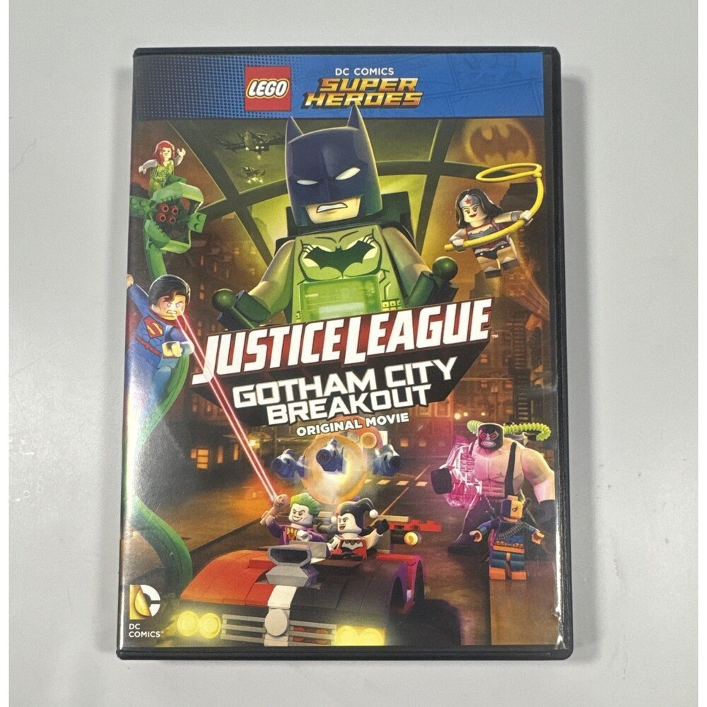LEGO DC Comics Justice League Gotham City Breakout DVD Widescreen NR 78 Min
